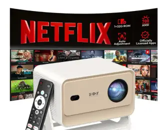 Přenosný projektor Gimbal N6 Pro s nativním rozlišením 1080P