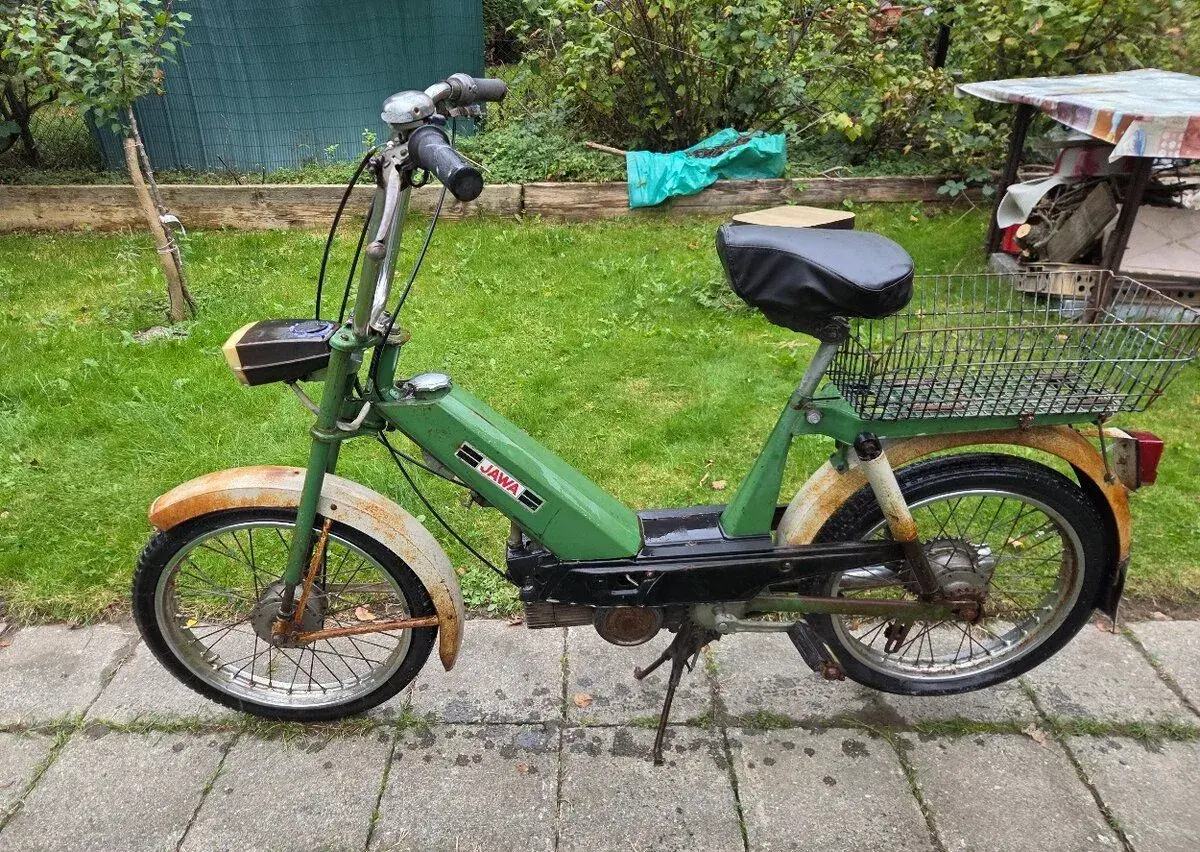 Babetta 207 s kartičkou, původní zelená barva 4.