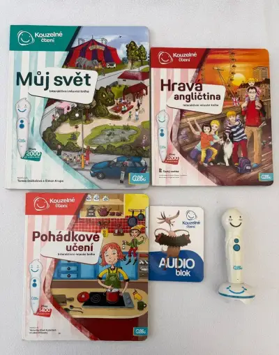 ALBI tužka a 3 knížky + audioblok