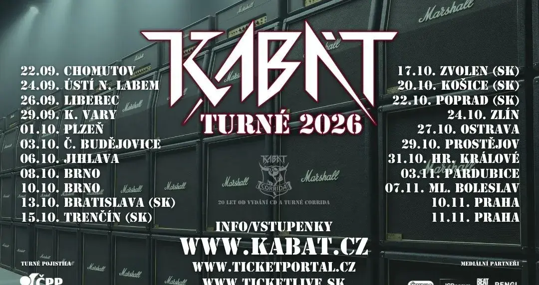 Kabát 2026 Zlín