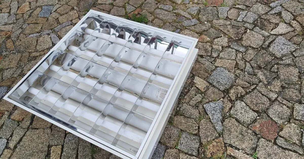 Rastrové svítidlo 60x60, 4x18W G13