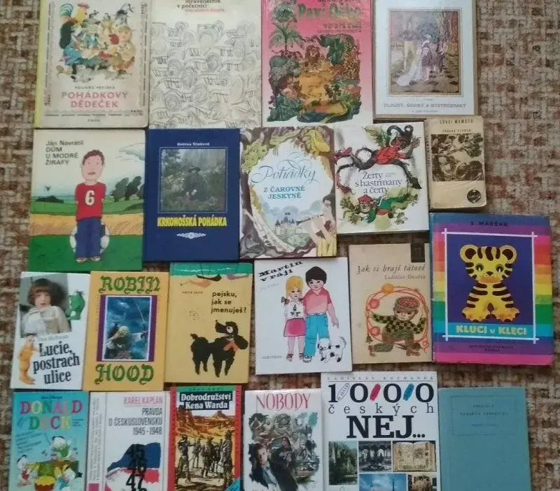 Velký výběr knih pro děti. Větší odběr = poštovné zdarma