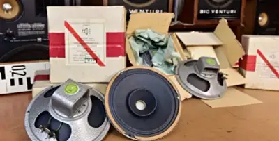 2ГД-3 širokopásmové reproduktory - vintage soviet fullrange