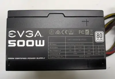 Zdroj EVGA 500W