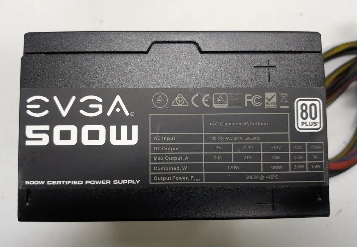 Zdroj EVGA 500W