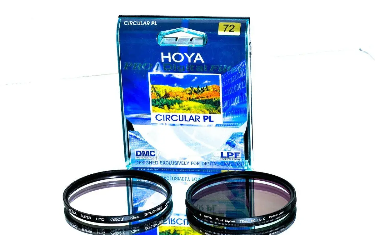 2 ks Hoya Pro1 UV filtr + CPL filtr 72mm STAV