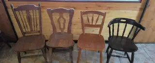 Jídelní židle z masivu
