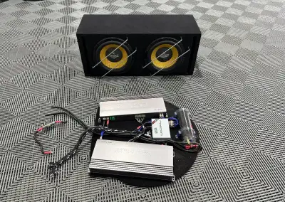 GLADEN SPL 1800c1 + XL 150c4 / MOSCONI / 2× SUBWOOFER