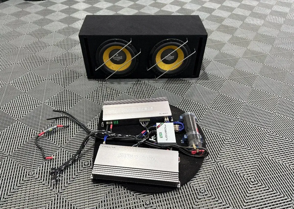 GLADEN SPL 1800c1 + XL 150c4 / MOSCONI / 2× SUBWOOFER