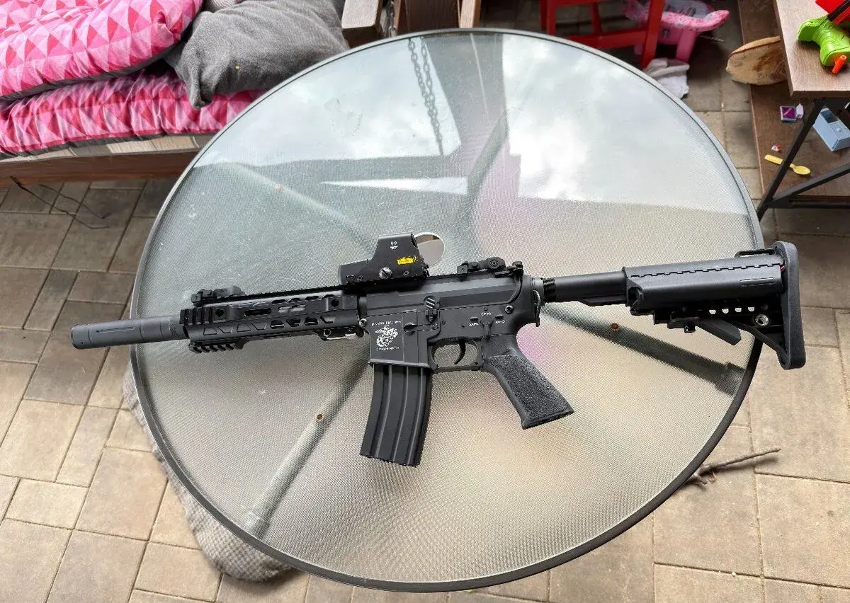 Airsoft - M4 VLTOR SAI 11,5”- černá (EC-838) [E&C]