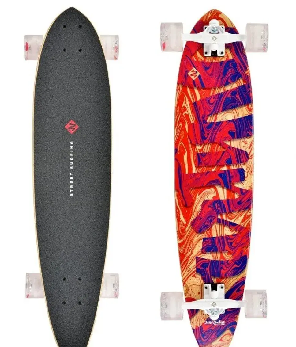 Longboard Street Surfing CUT KICKTAIL 36 v bytovém stavu ;)