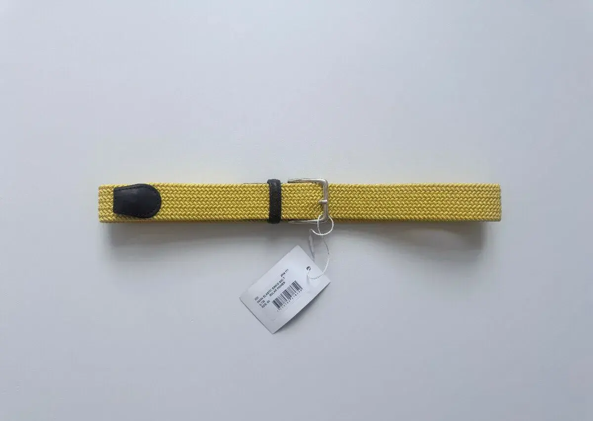 Elastic Braid BELT pásek originál Gant žlutý vel. 80