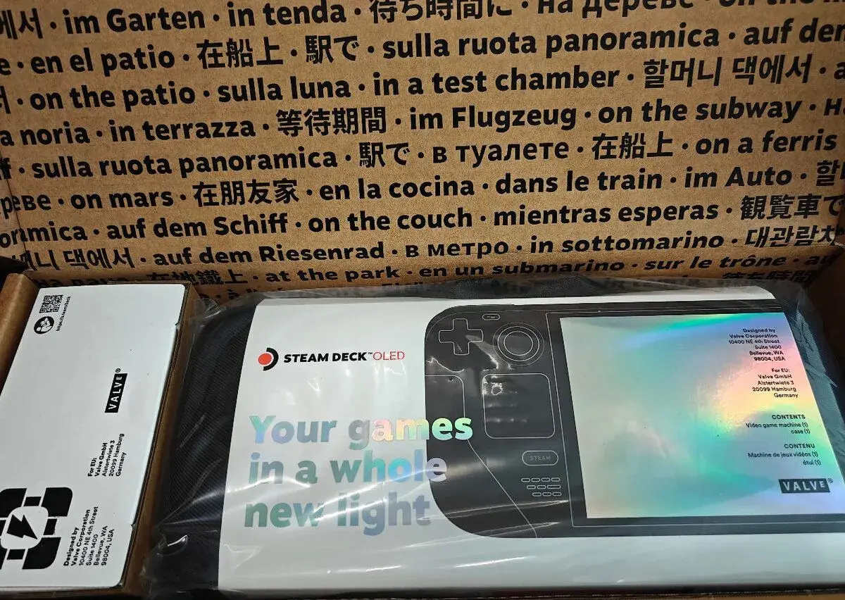 Steam Deck 1 TB OLED – nový, nerozbalený, v záruce (Praha)