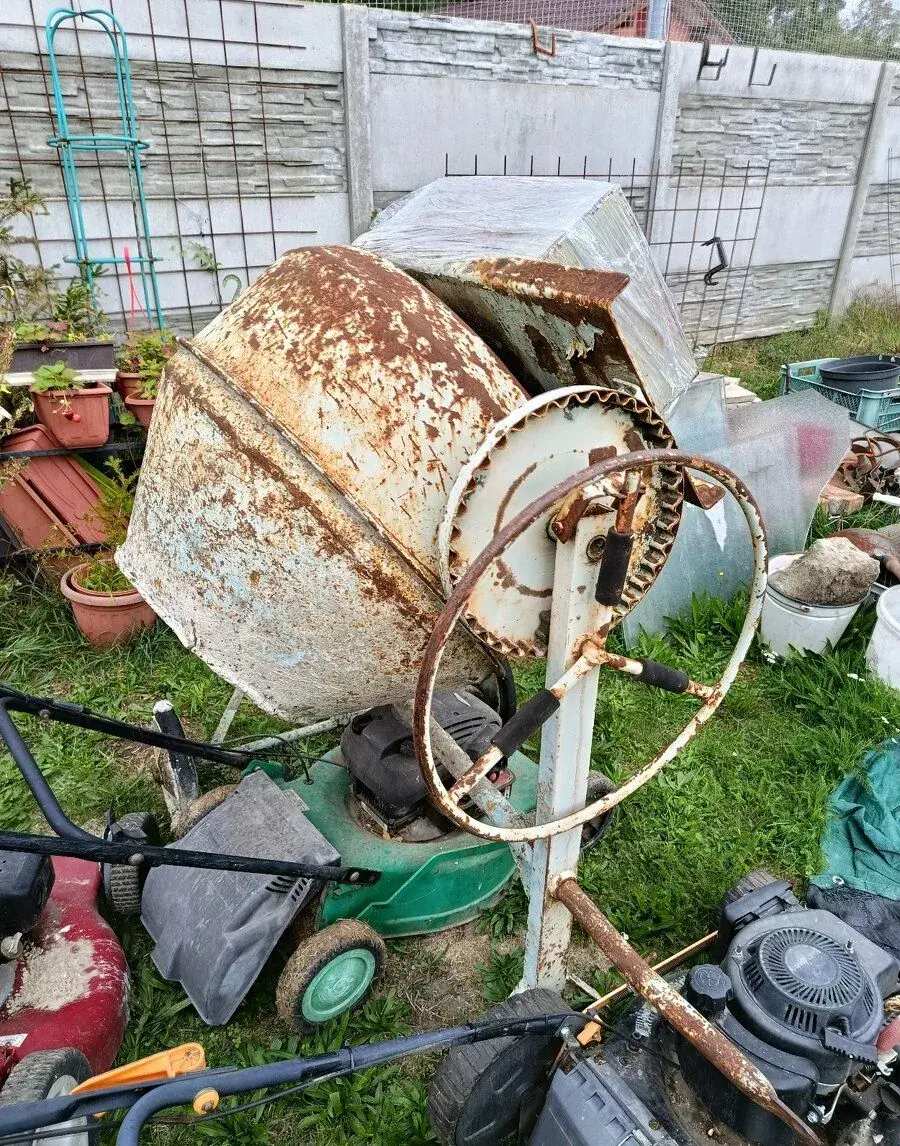 Stavební míchačku.