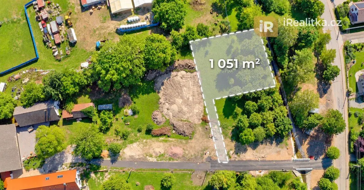 Prodej pozemku pro výstavbu rodinného domu, 1.051 m2, Výrava
