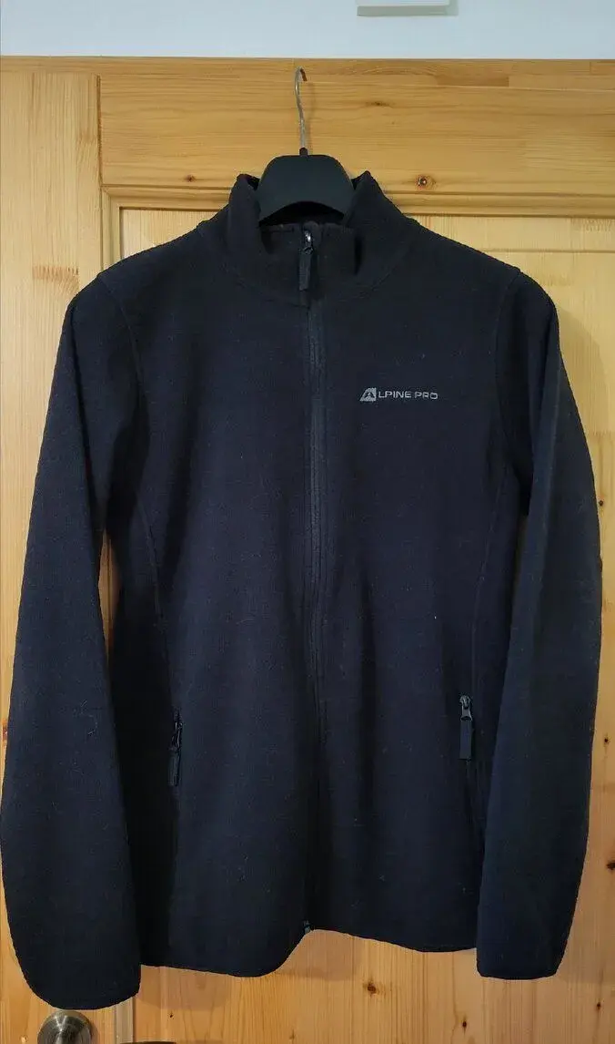 Mikina fleece černá Alpine Pro XL