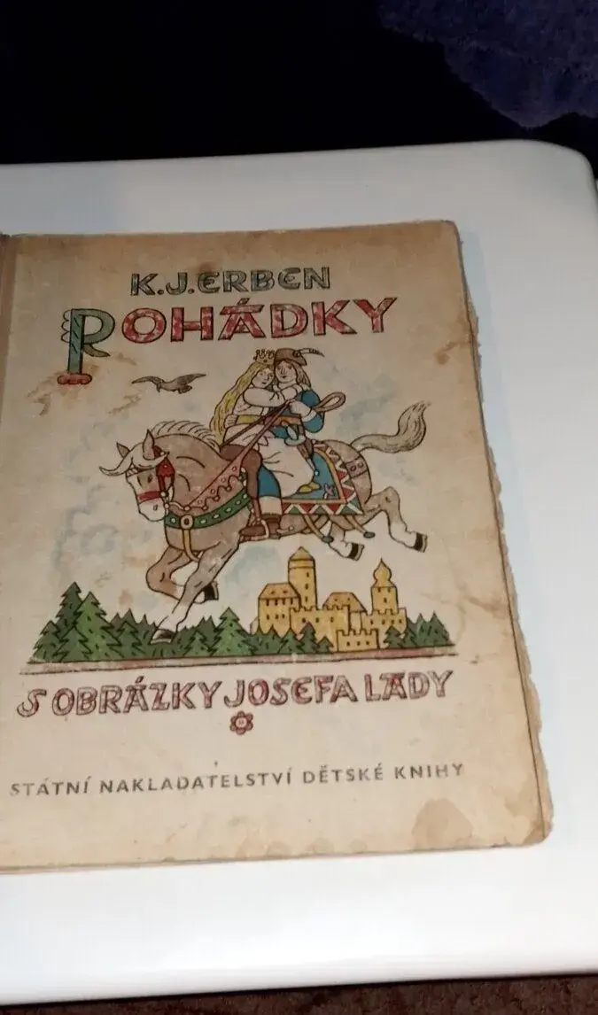 K.J.Erben pohádky s obrázky J.Lady za 150kč
