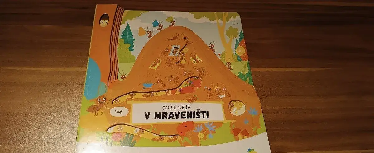 Knížka - Co se děje v mraveništi