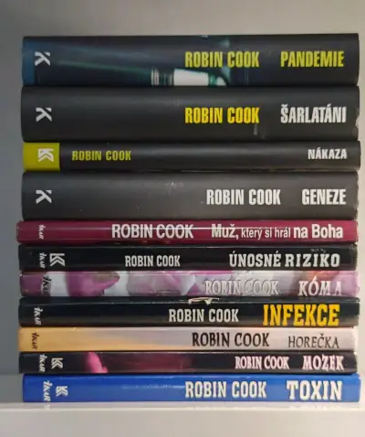 Knižní kolekce 11 knih ROBIN COOK lékařské thrillery