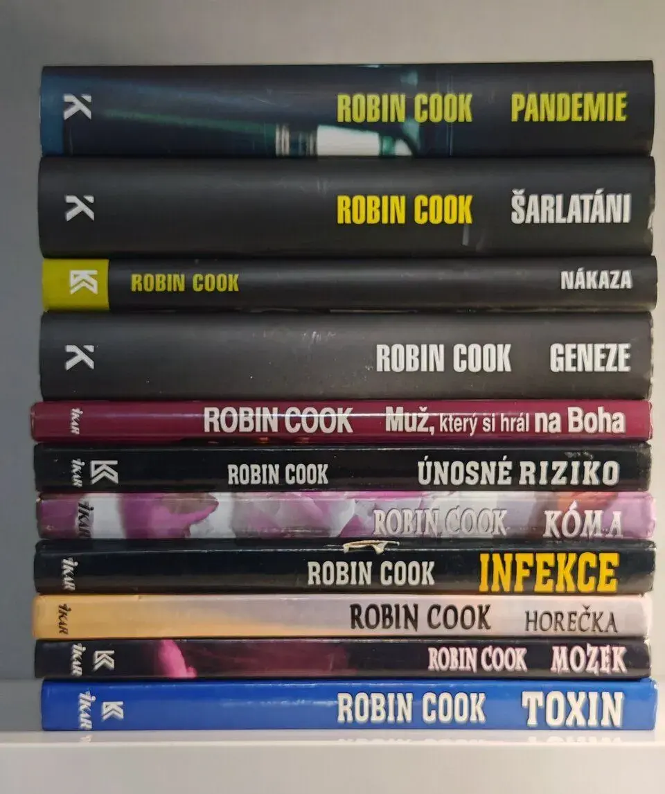Knižní kolekce 11 knih ROBIN COOK lékařské thrillery