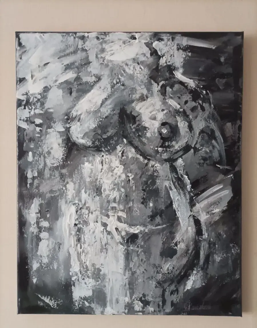 Obraz 40x50 AKT, DOPRAVA ZDARMA