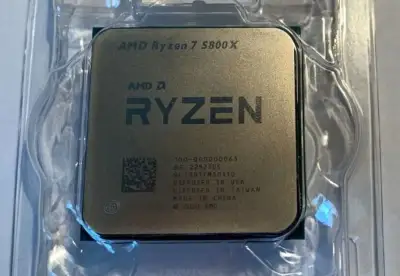 AMD Ryzen 7 5800X, 8C/16T, TDP 105W, bez chladice