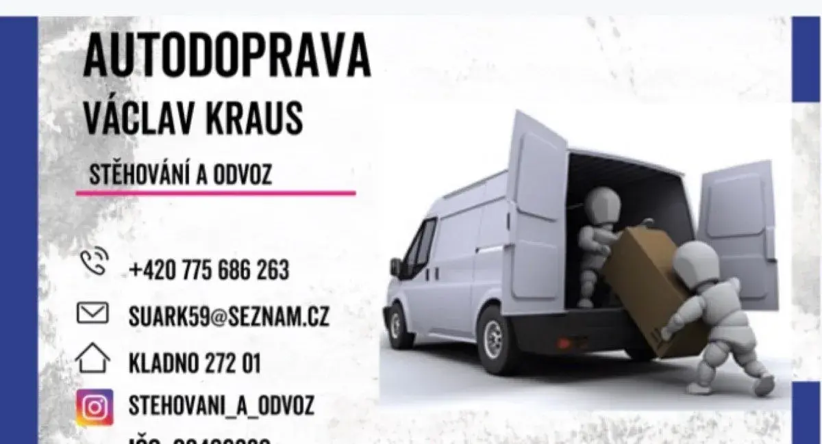 Vyklízení, Přeprava věcí, Autodoprava, stěhování