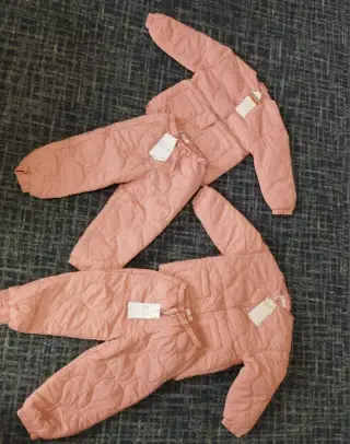 Set bunda + kalhoty, vel. 98 pro dvojcata