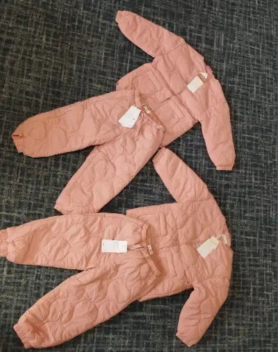 Set bunda + kalhoty, vel. 98 pro dvojcata