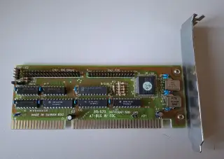 Retro ISA řadič disků AB-520 (IDE + FDC / Floppy)