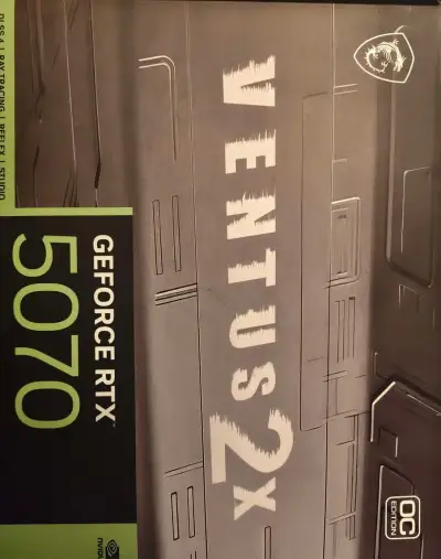 MSI GeForce RTX 5070 12G VENTUS 2X OC – Zcela nová