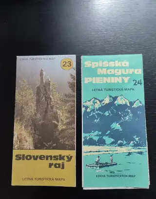 Staré turistické mapy