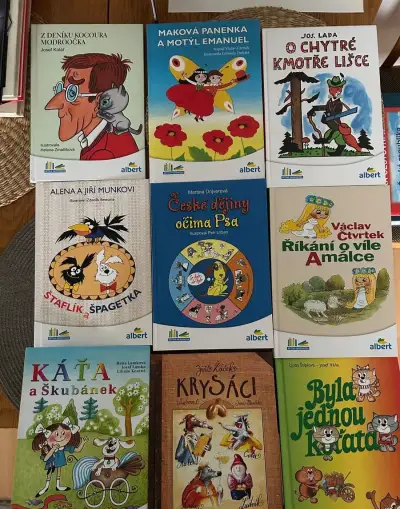Dětské knihy -pohádky a říkanky