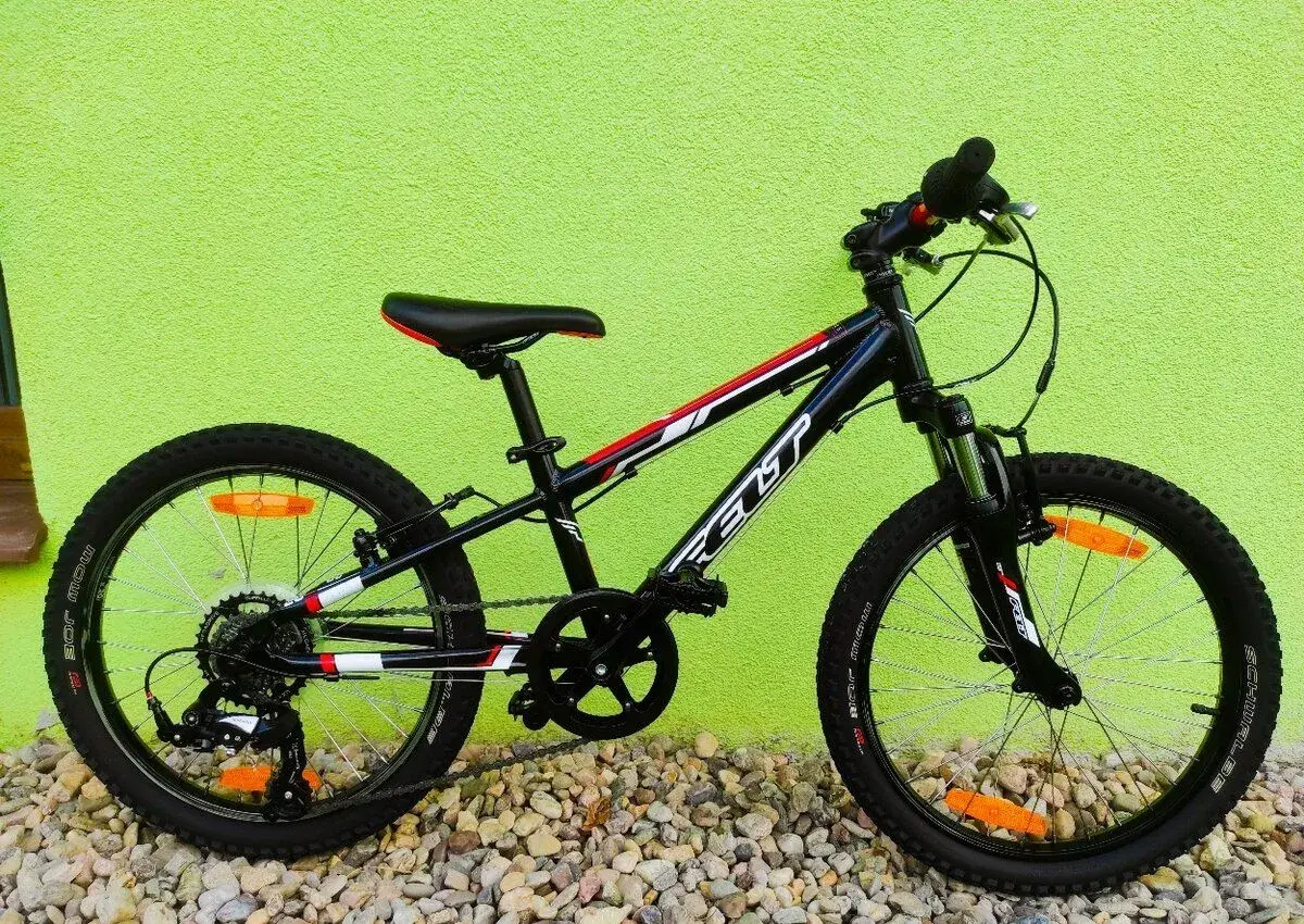 Značkové dětské horské kolo FELT 20" (černá/červená)