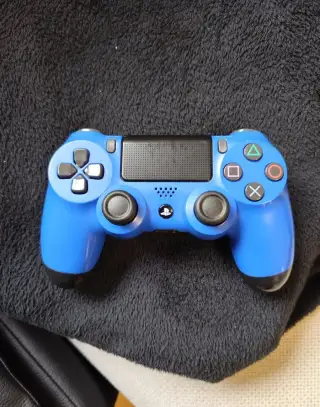 Dualshock V2 Modro - černý PS4