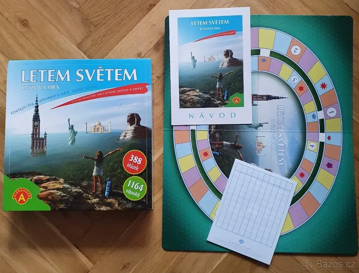 Desková hra Letem světem