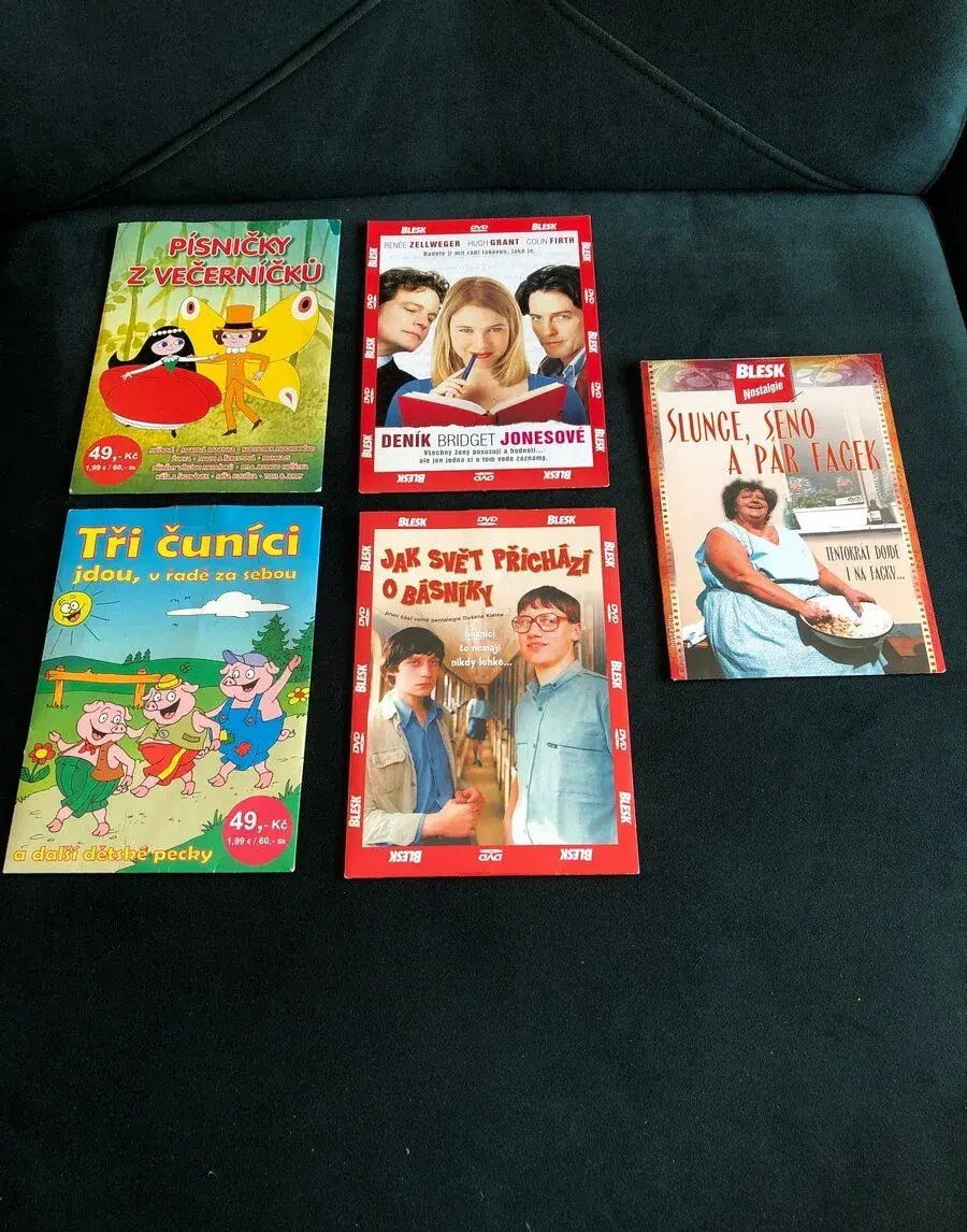 CD DVD dětské filmy zdarma