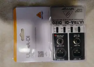 Behringer ULTRA-DI DI20 – aktivní dvoukanálový DI-box