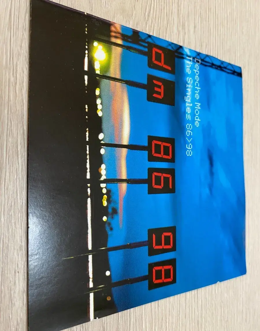 2CD: DEPECHE MODE: THE SINGLES 1986 - 1998, 1998, RE 2001, J