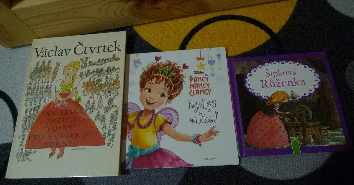 3x dětská knížka