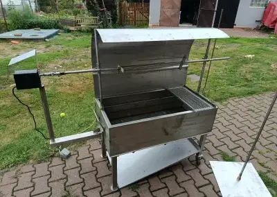 Nerezový zahradní gril