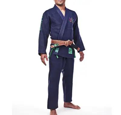 BJJ Gi Hypnotik ZenRoll V2 [100% HEMP] MODRÉ A3 (poslední ku