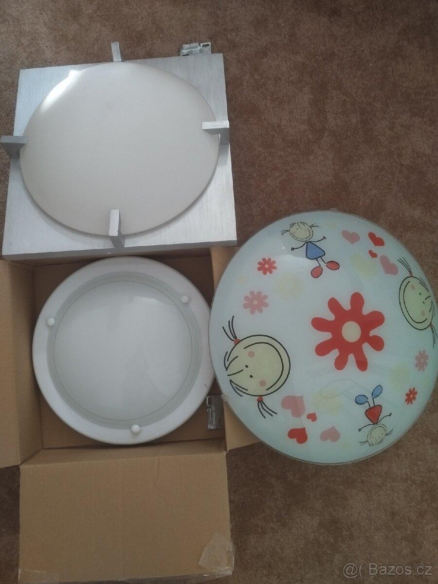 3x stropní nebo nástěnné svítidlo, cena za vše