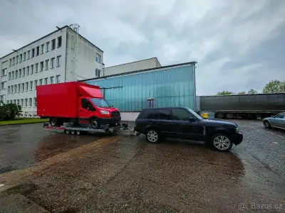 Přeprava/odtah vozidel a strojů (plošina 6×2,1 m, 3,5t)