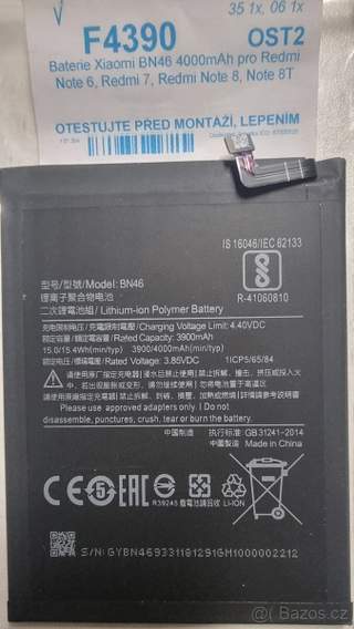Baterie Xiaomi BN46