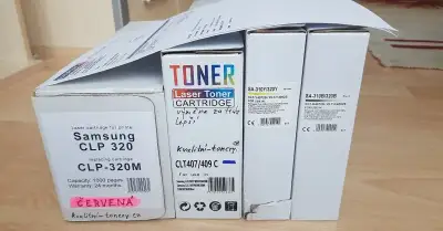 Tonery CLT-407/409 (CLP-320/325 CLX-3185)