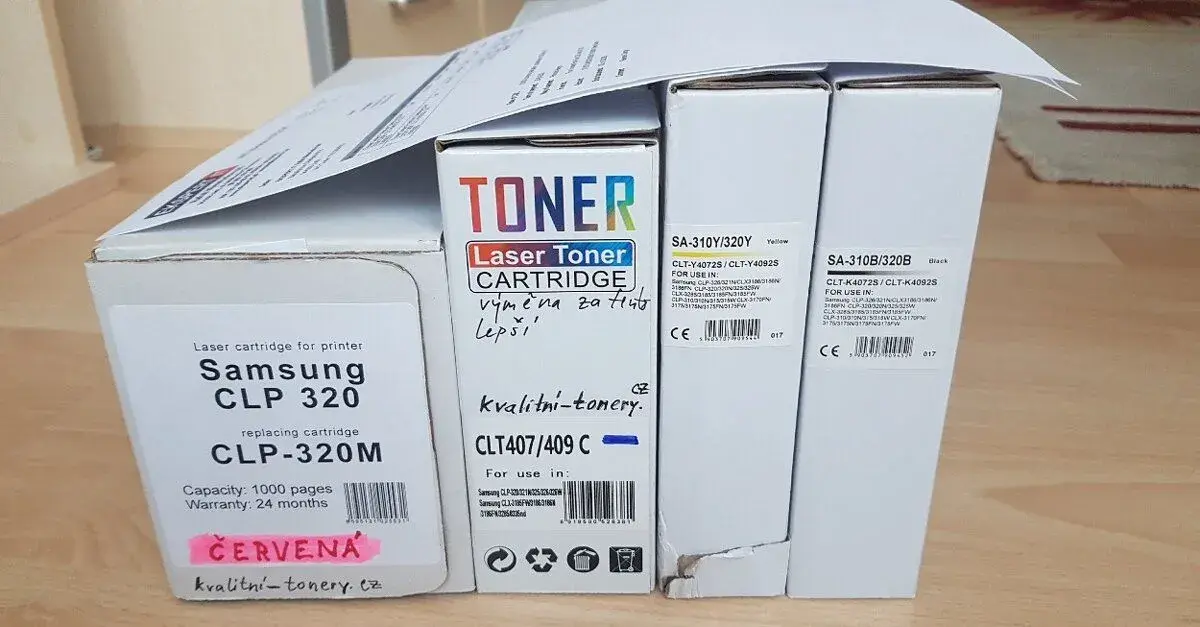 Tonery CLT-407/409 (CLP-320/325 CLX-3185)