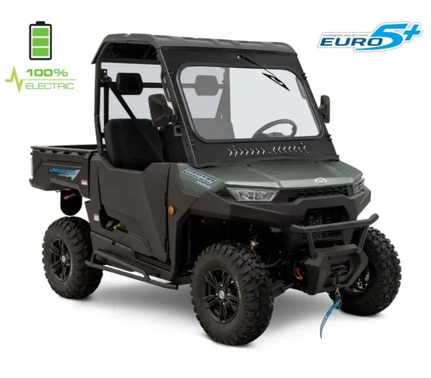 LINHAI Electric UTV LH100DU Half CAB, E5+, Matt Green