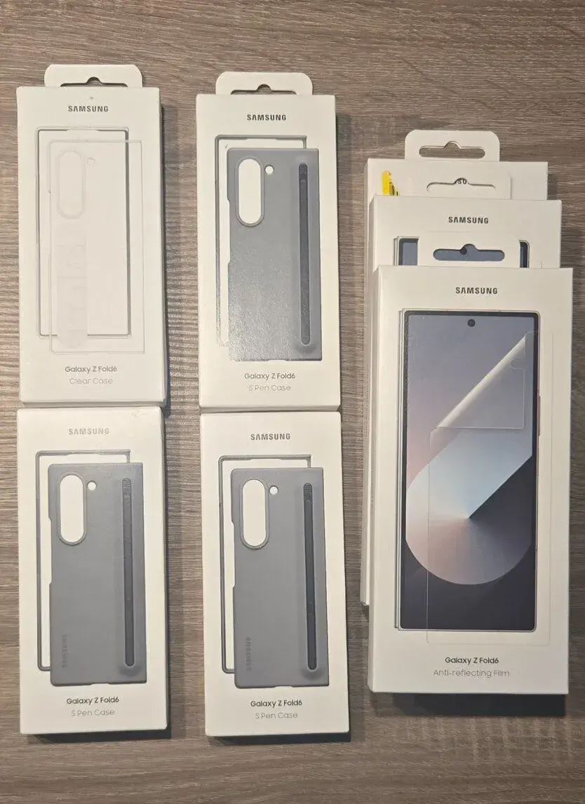 Samsung Galaxy Z Fold6 – ochranná fólie aochranné kryty