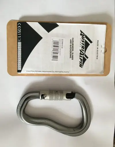 Karabína karabínka AustriAlpin Pirum ID 3-way-autolock, nová